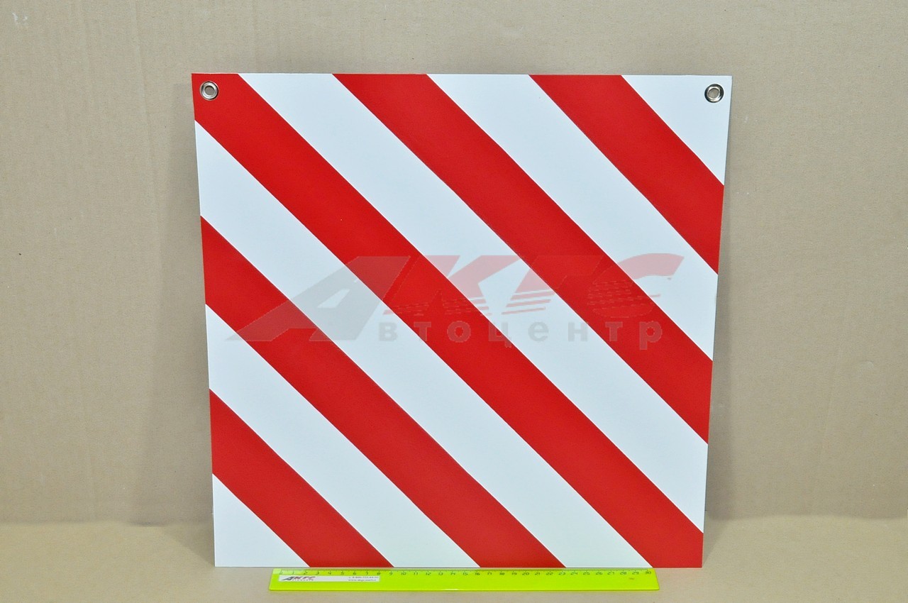 Знак Tplus Крупногабаритный груз оксфорд 600, красный T013747